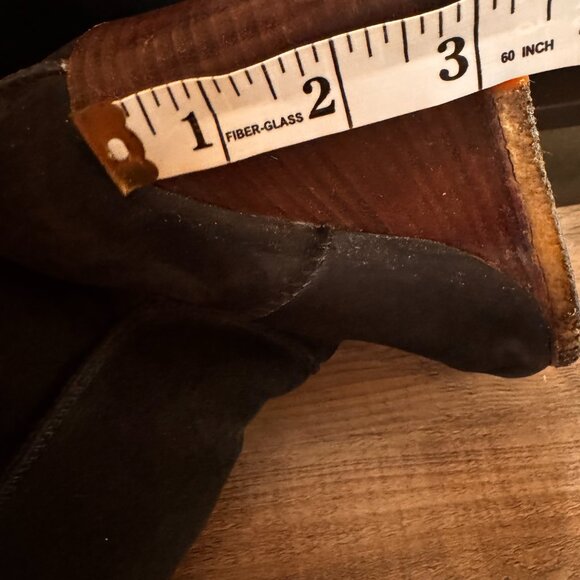 UGG Black Tall Wedge Boots — Classic + Cozy + Hard to Find - Picture 6 of 6